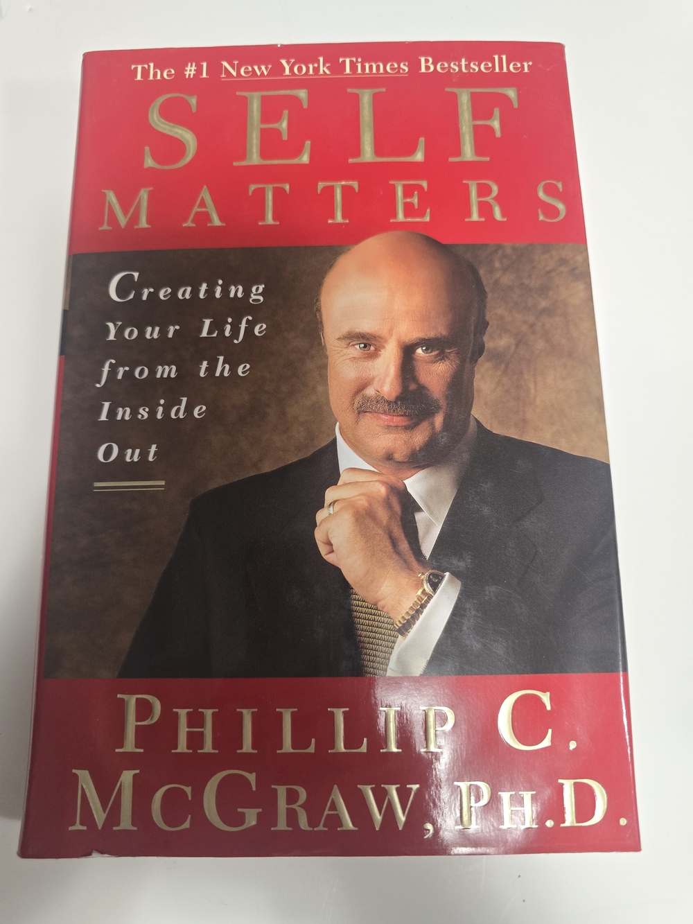 Self Matters Hardcover Personal Growth Book - Red